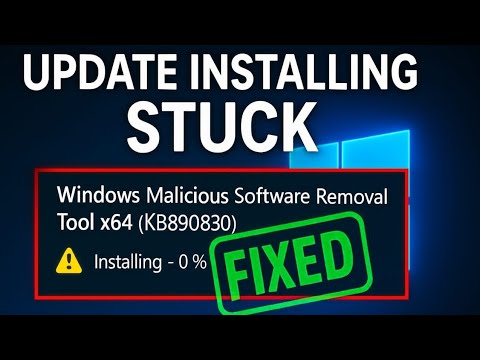 Windows update stuck? Quick fixes for 0% and 100% in one minute