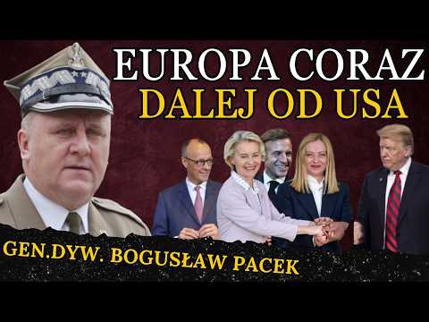 Europa coraz bliżej od USA! Nowa zimna wojna za pasem? - Generał Bogusław Pacek i Mateusz Ptaszek