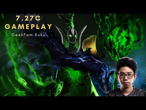 GeekFam.Kuku plays Rubick Support | Patch 7.27c | Player Perspective - Dota 2 Gameplay