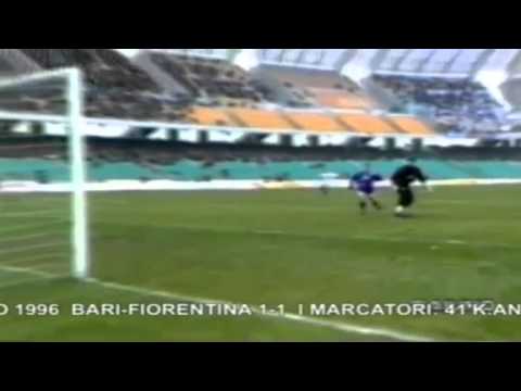 Serie A 1995-1996, day 25 Bari - Fiorentina 1-1 (Andersson, Baiano)