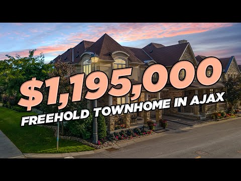 This is what you can get in Ajax for under $1.2 million | Walkthrough of 1 Illingworth Lane