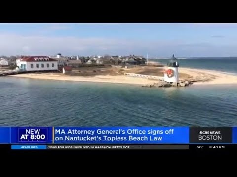 Healey OKs Nantucket law that would allow women to go topless on beaches