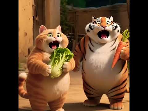 Even a cat tiger becomes rich and changes for the better by doing good for the tortoise.🐈🐾🐯🐢🔮🔯🤞🏻🧧🏯