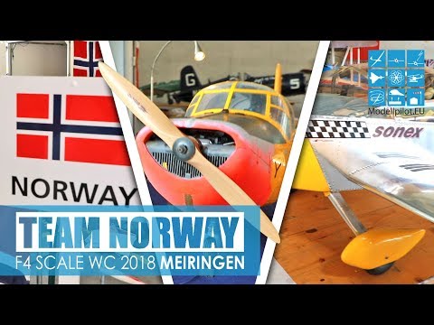 TEAM NORWAY - ALL RC SCALE MODELS IN DETAIL F4 SCALE WORLD CHAMPIONSHIP 2018 MEIRINGEN [HD]