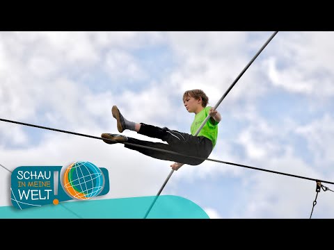 Lenny auf dem Hochseil | Schau in meine Welt! | Mehr auf KiKA.de