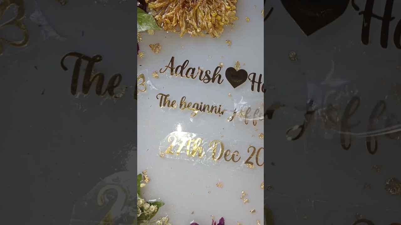 Metal sticker is so much of  struggle like always 💯 #resin #handmade #handmadewithlove