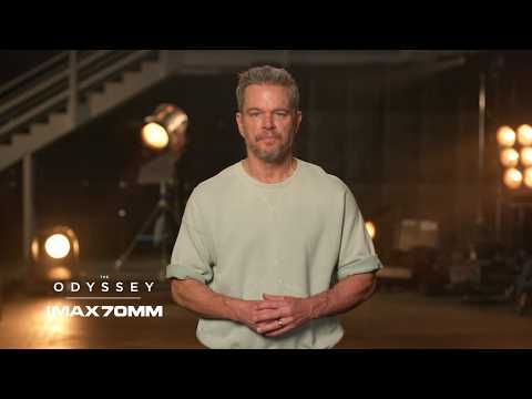 Matt Damon on IMAX 70MM