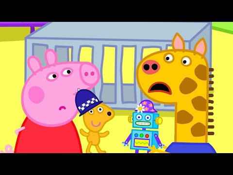 Capa de Contos da Peppa Pig | Peppa vai para a prisão | Peppa Pig Português Brasil