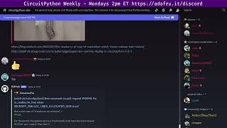 Download the video "CircuitPython Weekly Meeting for February 24, 2025 @circuitpython #circuitpython #adafruit"