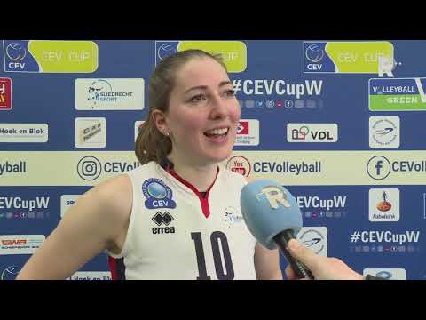 Aanvoerder Carlijn Ghijssen-Jans over Sliedrecht Sport-Stiinta Bacau: 'We kunnen beter'