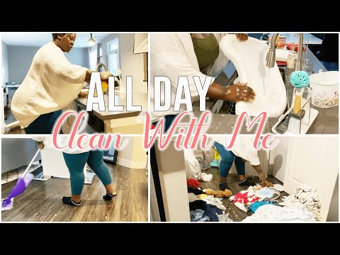 ALL DAY CLEANING MOTIVATION | CLEAN WITH ME | Faith Matini
