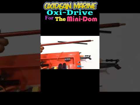 Oxidean rc Boat instrctional video Oxi-Drive installation on Mini-Dom
