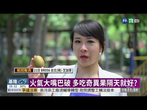 吃奇異果治嘴破? 打假特攻隊揭密