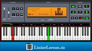Gänsehaut - Karl der Käfer - Klavier lernen - Musiknoten - Akkorde