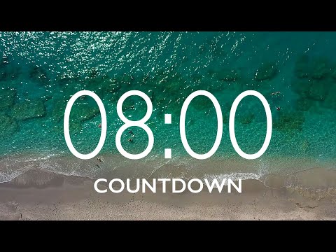 8 Minute Timer with Relaxing Music and Alarm