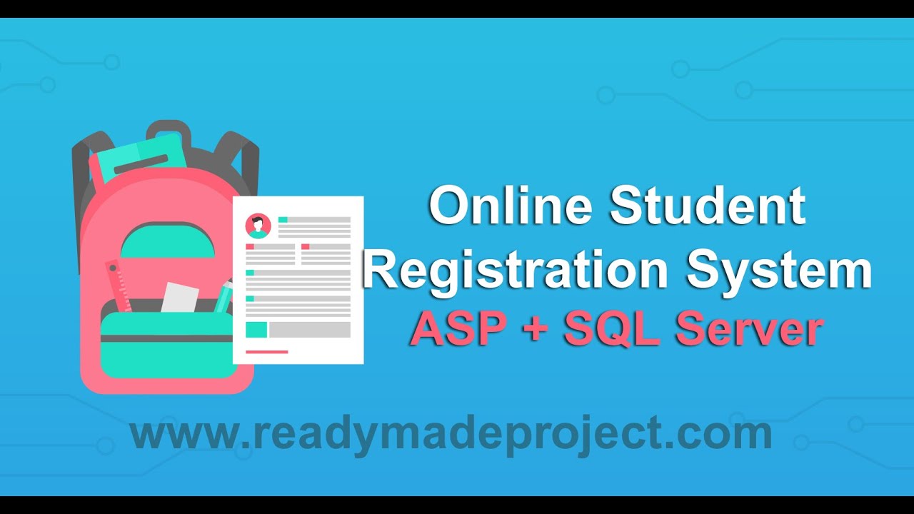 ASP Online Student Registration System Working and Configuration Demo