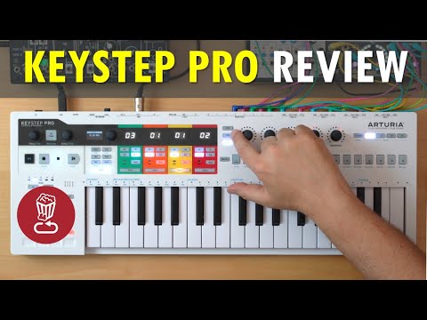 Arturia KeyStep Pro 37-Key MIDI Controller 2020 - Present White image 13
