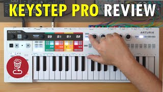 Video thumbnail for Arturia KEYSTEP PRO // Review & full tutorial // vs BeatStep Pro and SL mk3 by loopop