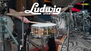 Video thumbnail for Ludwig LB550T Bronze Phonic 5x14 Snare by West Coast Drum Shop