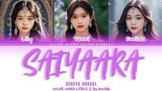Download lagu 'SAIYAARA' by Sereya Ghosal - Cover  mp3