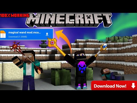 NEFF X GAMING - MAGIC WANDS MOD FOR MINECRAFT POCKET EDITION | Magical wands for minecraft pe