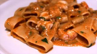 【イタリア人直伝】ワインが止まらない超濃厚エビのビスクパスタ🇮🇹🍝🦐感動的な美味さ