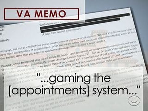 Memo shows VA gaming appointments system to hide wait times