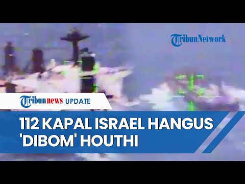 Laut Merah Memanas! 112 Kapal Israel Nekat Melintas, Langsung Diadang dan Dihujani Rudal Houthi