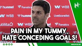 Download lagu PAIN in my TUMMY! Arteta SICK after late draw | Sunderland 2-2 Arsenal mp3