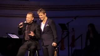 Joey McIntyre and Donnie Wahlberg - One for My Baby - Carnegie Hall on January 14, 2023