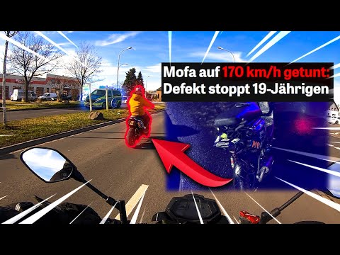 Letzte Fahrt... High End MBK Booster! 70ccm Polini Big Evolution Yamaha Booster! | #04 Luis Brygala