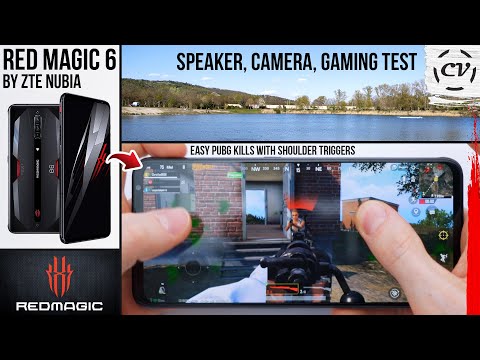 ZTE Nubia Red Magic 6 Speaker & Camera Test (Video, Sound & Audio Quality)
