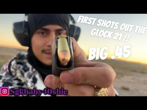 First shots out my Glock 21 Gen5 MOS