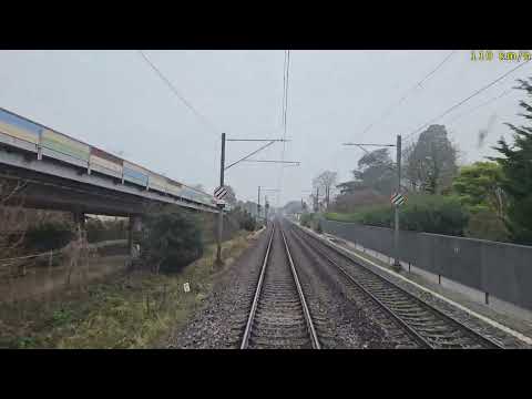 4K [Cab-ride] Biel/Bienne - Yverdon-les-Bains, en cabine d'une FLIRT (RABe 523)