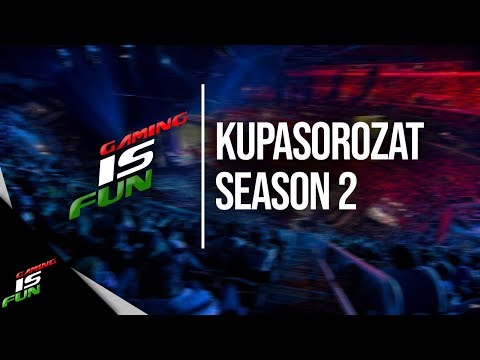 Érkezik a GamingIsFun Kupasorozat 2. szezonja! - Reveal Trailer