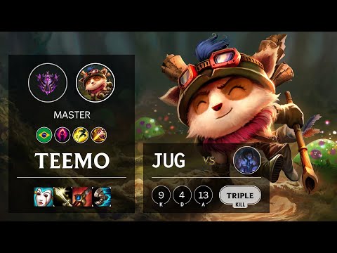 Teemo Jungle vs Sylas - BR Master Patch 10.15