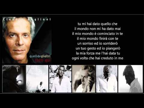 CLAUDIO BAGLIONI - Il mio mondo
