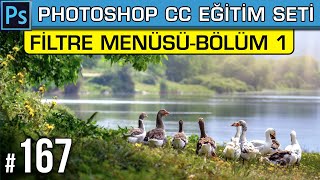 167: Photoshop Filtre Menüsüne Giriş | Akıllı Filtrelere Dönüştür Seçeneğinin Önemi! Dersleri