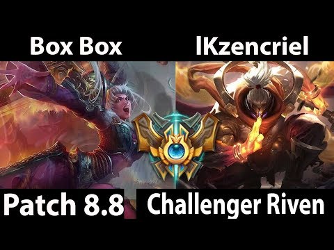[ Box Box ] Riven vs Jax [ lKzencriel ] Top - Box Box Riven Comback