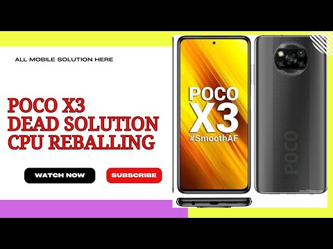 Xiaomi Poco X3 Pro No Power And Not Charging Solusion - CPU  Reball Tutorial | Poco CPU Reballing