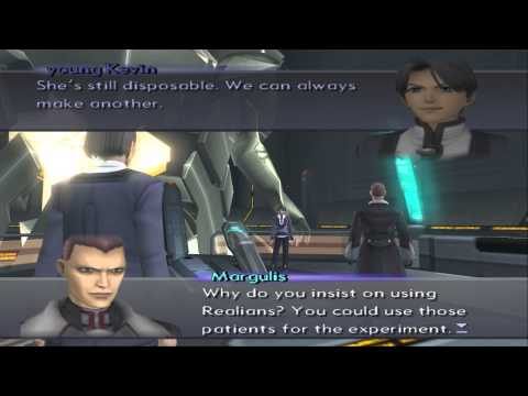 Xenosaga III HD Cutscene 164 - Her Father's True Nature (Labyrinthos) - ENGLISH - SWIMSUIT MODE