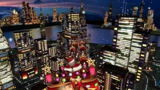 preview picture of video 'Mac Screensaver: Santa and the City 3D'