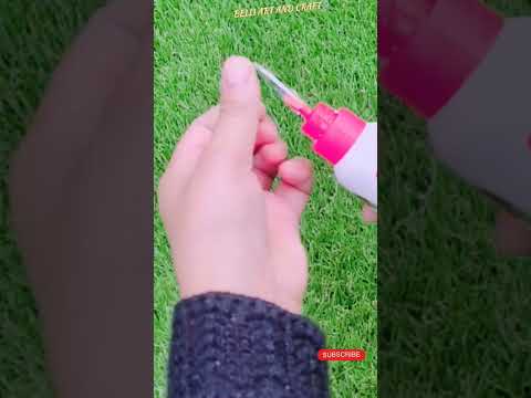 Милый вирусный прозрачный водный нано-пузырь своими руками / милый пузырь / водный шарик из наноленты / #шорты