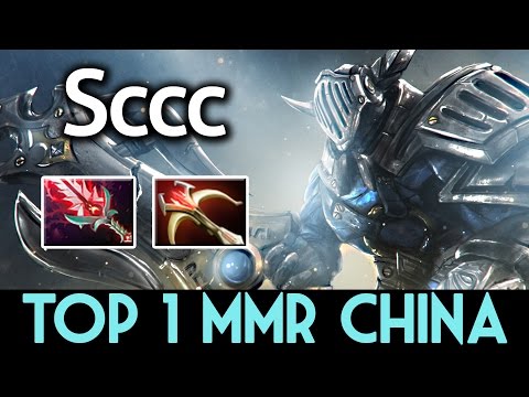 Sccc Dota2 [Sven] Top 1 MMR China | Crazy with Bloodthorn