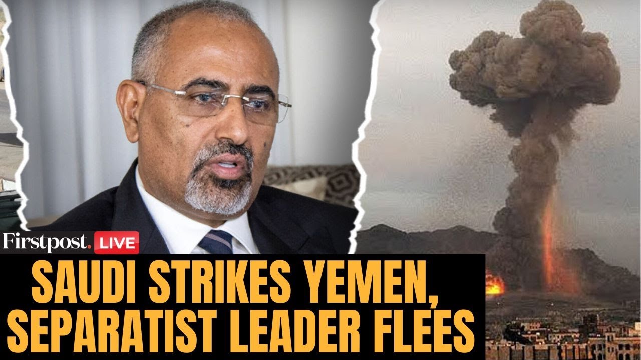 LIVE: Saudi Strikes Yemen, UAE-Backed STC Leader Flees | N18G