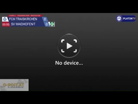 1.NÖN LL : FCM Traiskirchen - SV Waidhofen/Thaya