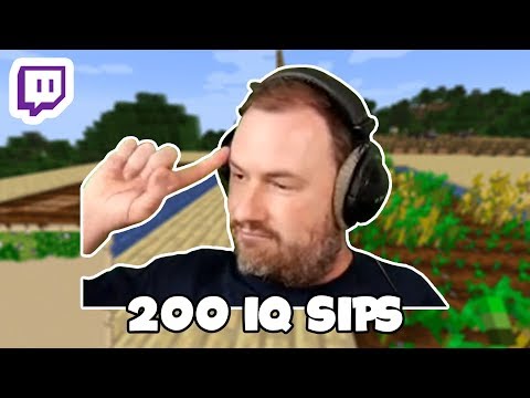 Sips streams Hardcore Minecraft but only the funny moments #2