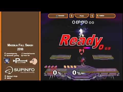 Galtier VS Emerald - Melee Singles Pools - Massilia Fall Smash 2018