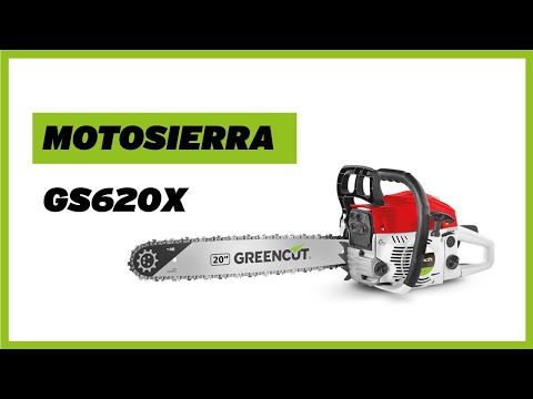 Motosierra GS620X de Greencut - Motor potente y eficiencia 💥