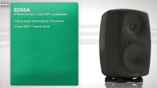 Video thumbnail for Genelec 8260A Tri-Amplified DSP Active Monitor by Gear4music Guitars